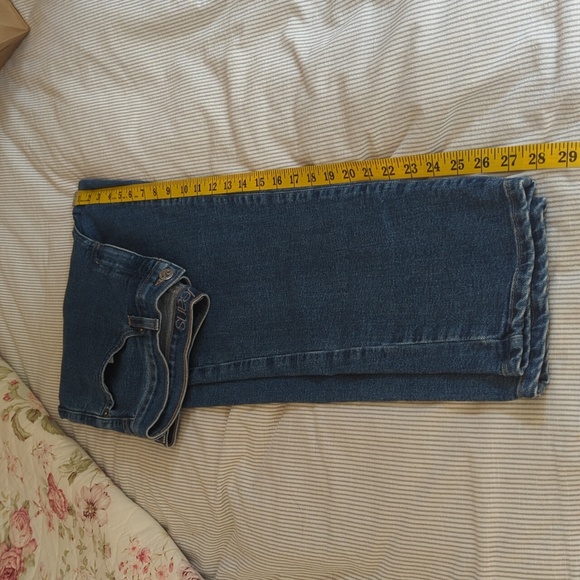 Sz30 YOGA Jeans | Emily Slim High Rise |  Medium Blue Denim | EUC - Picture 7 of 9